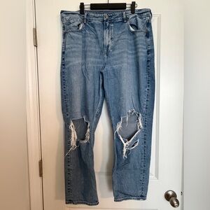 American Eagle Strigid Mom Jean